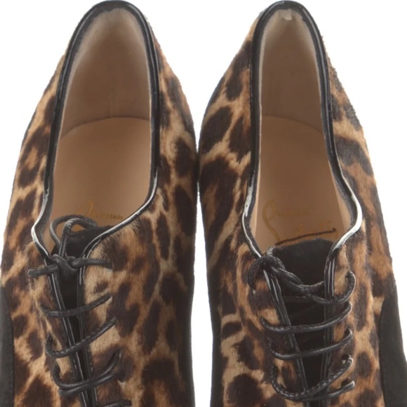 Christian Louboutin Miss Poppins Lace-Up Platform Bootie - Picture 4 of 7